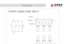 TD105B系列推拉門